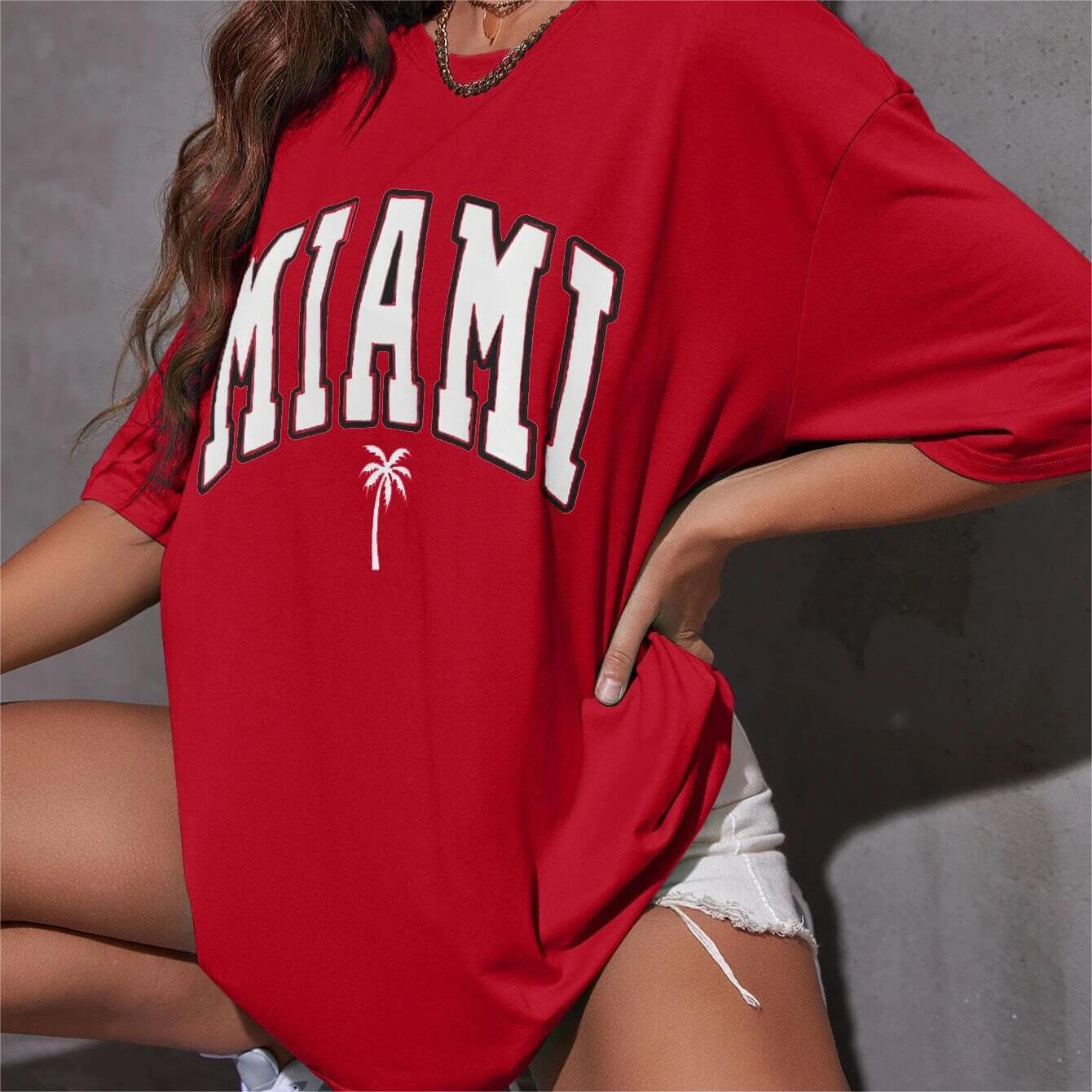 Letter Graphic Drop Shoulder Tee