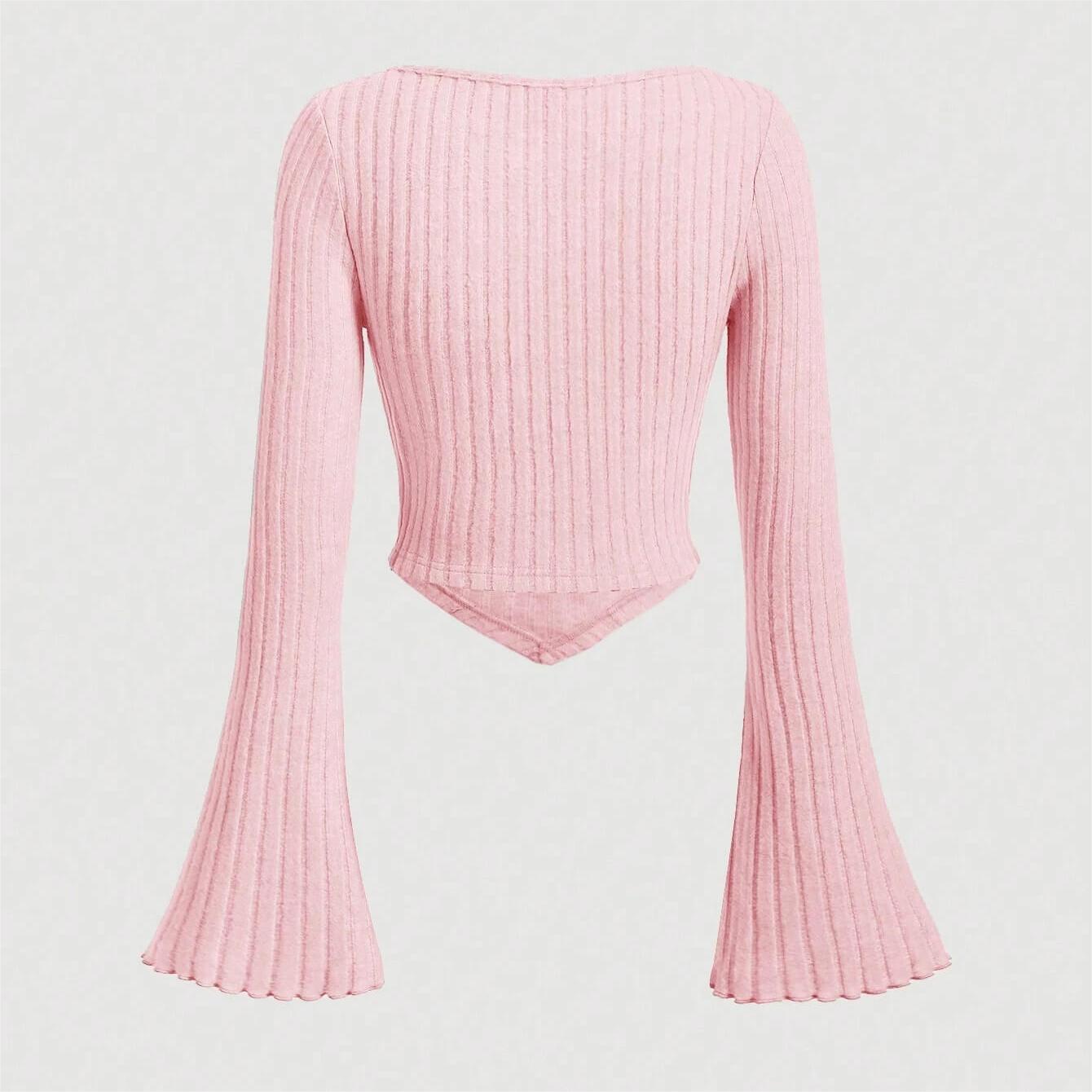 2024 Spring Women's Off Shoulder Sweater
