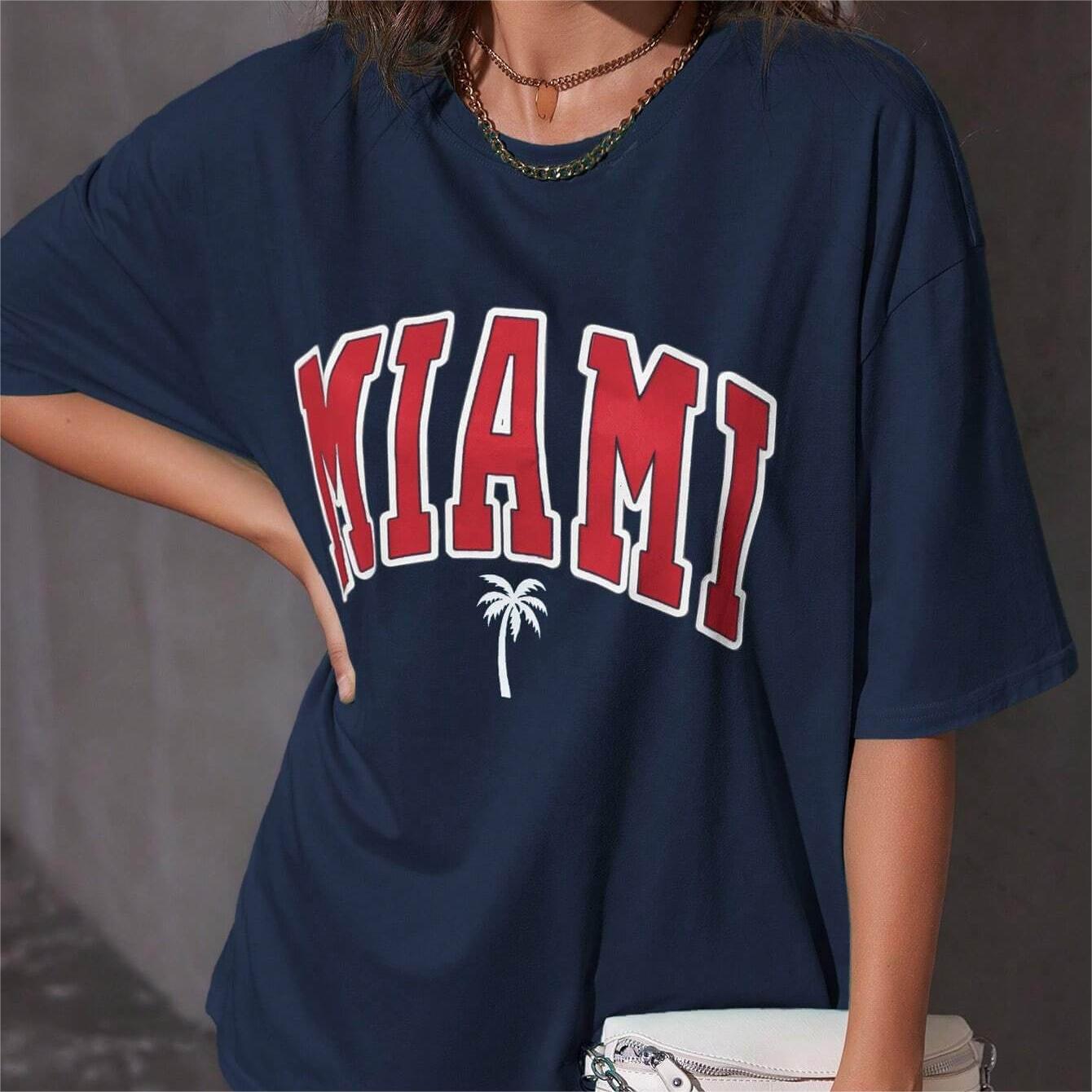Letter Graphic Drop Shoulder Tee