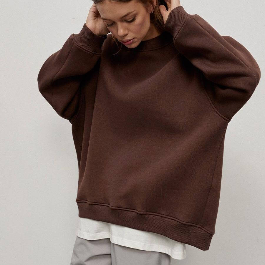 Autumn and Winter Versatile Loose Shaker Sweater