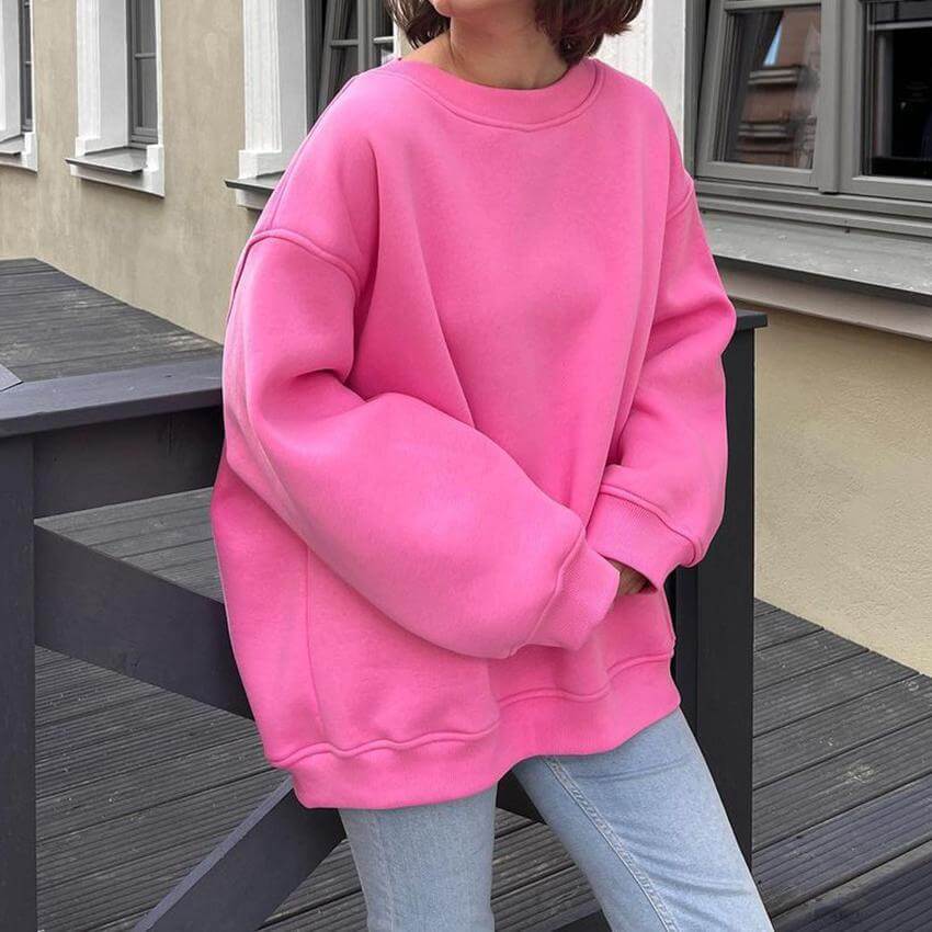 Autumn and Winter Versatile Loose Shaker Sweater