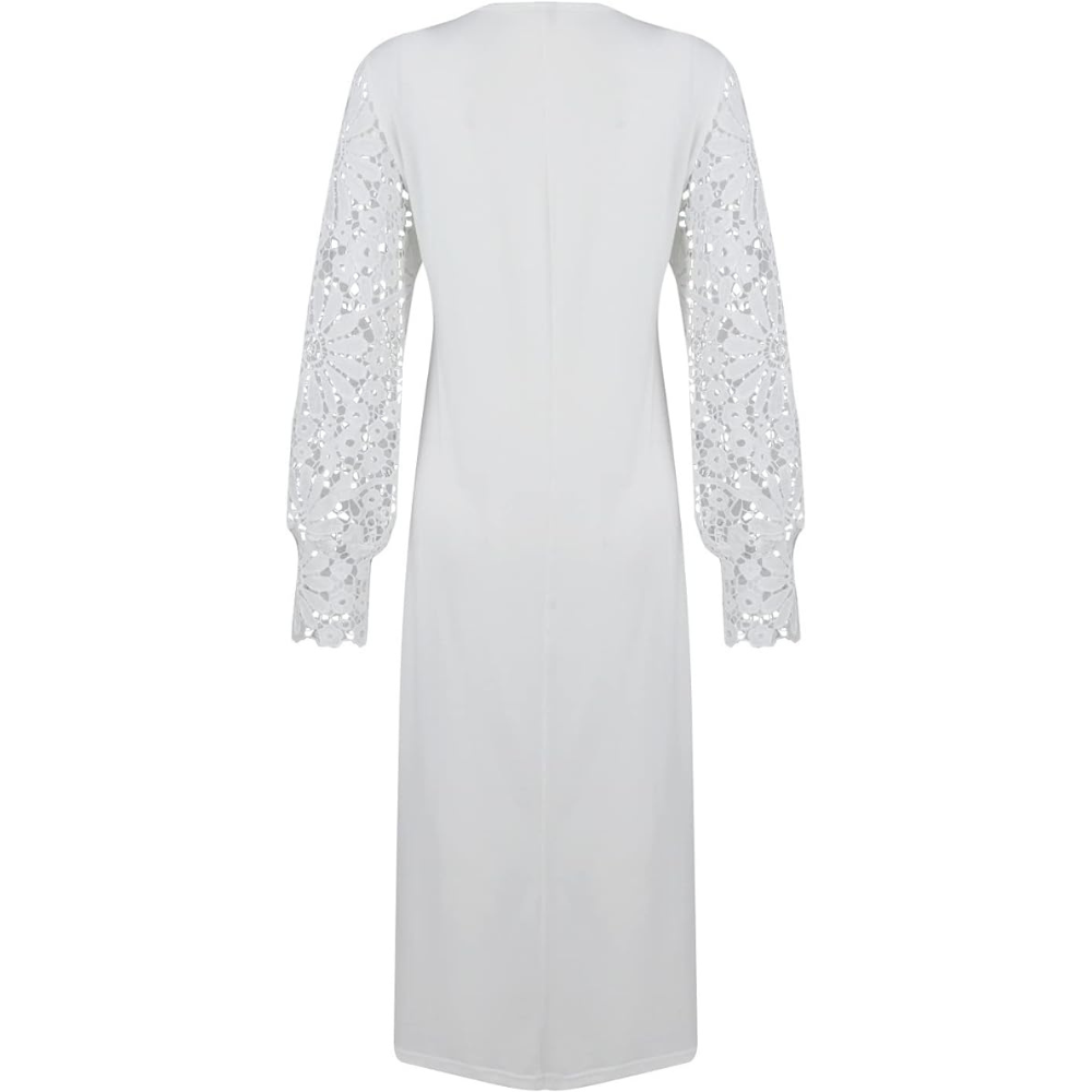 Casual Sexy Lace Patchwork Dress