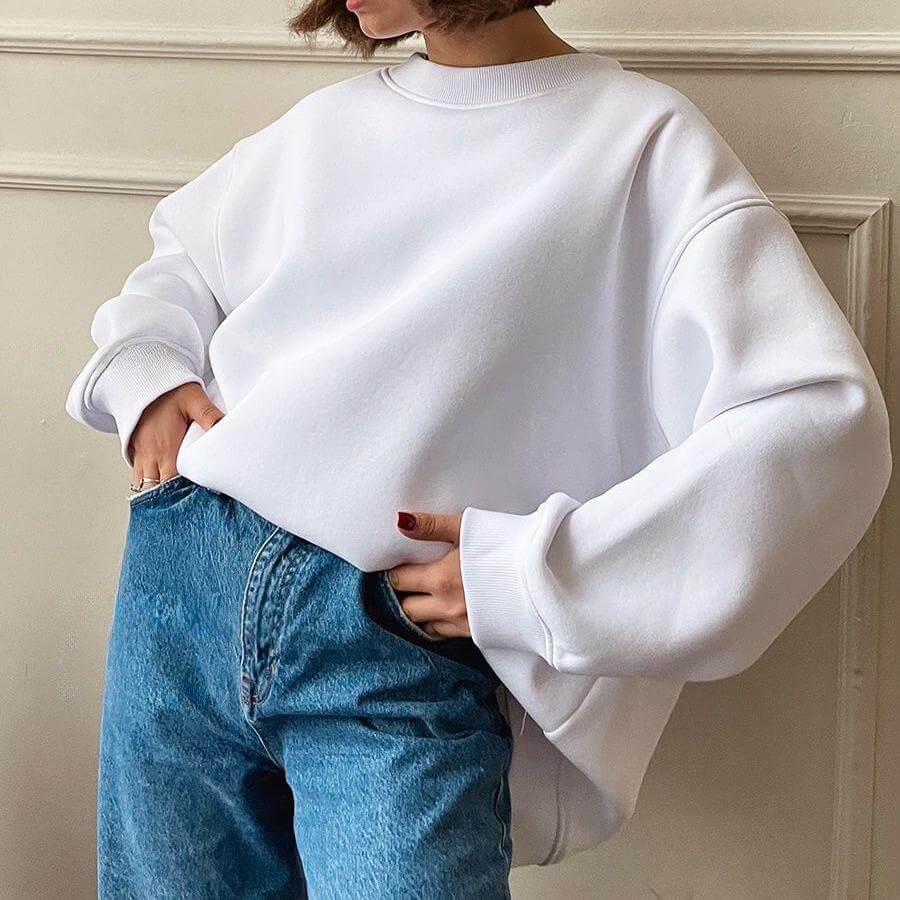 Autumn and Winter Versatile Loose Shaker Sweater