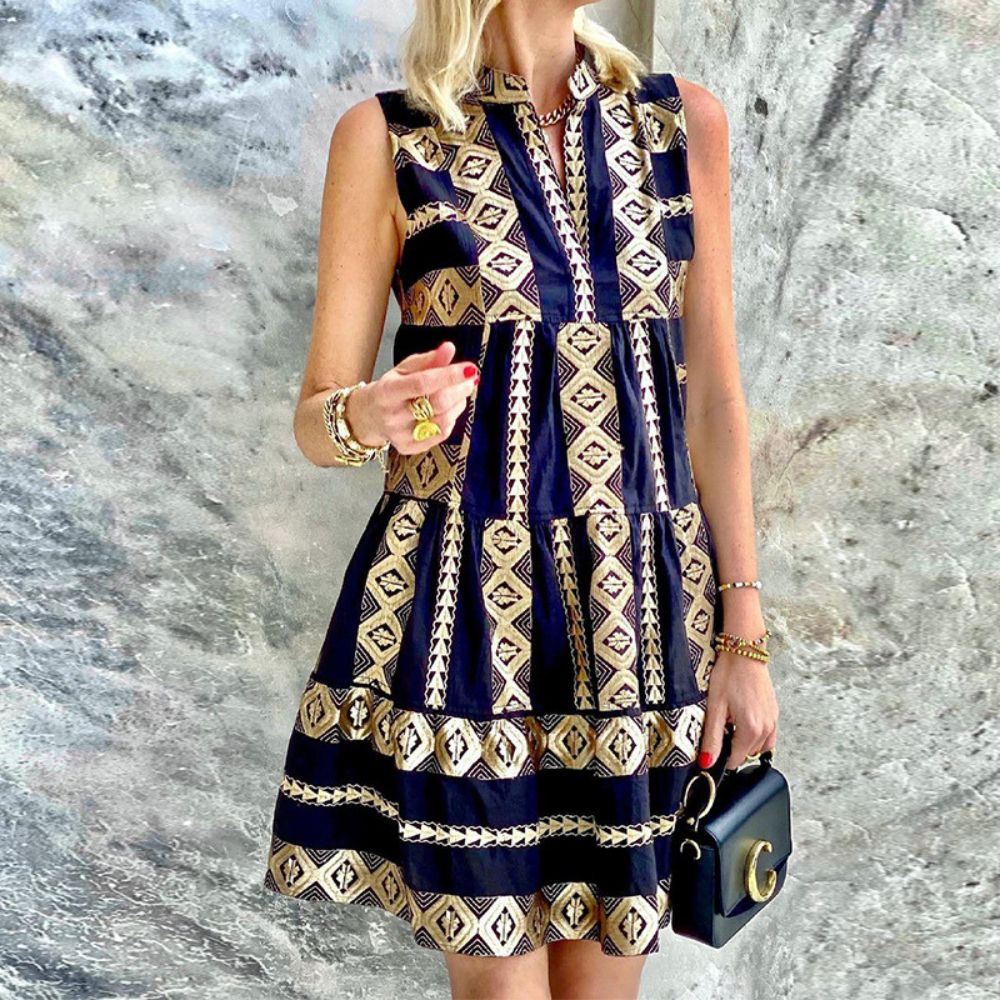 Vintage Summer New Short Dress