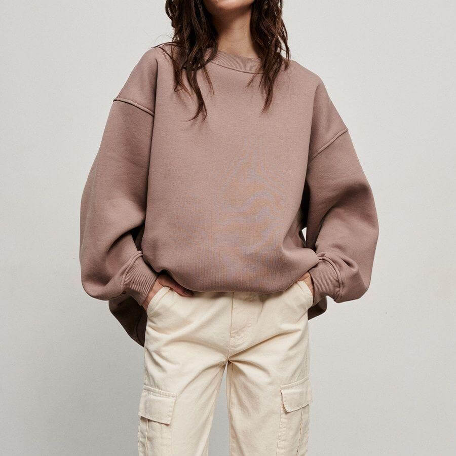 Autumn and Winter Versatile Loose Shaker Sweater