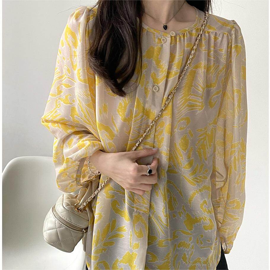 Spring French Vintage Long Sleeve Sun Protector