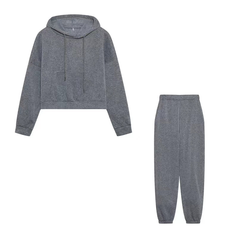 Sporty Hoodie Set