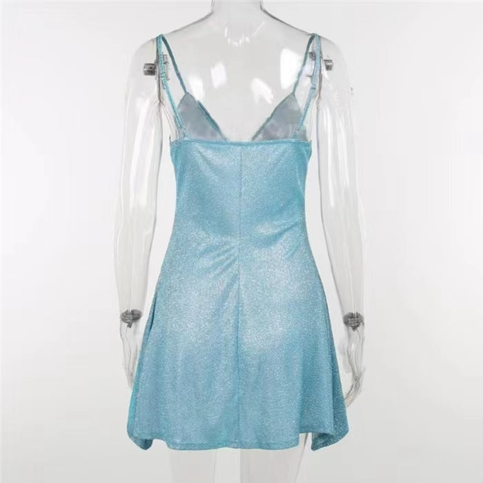 Diamond Chain Glitter Sundress
