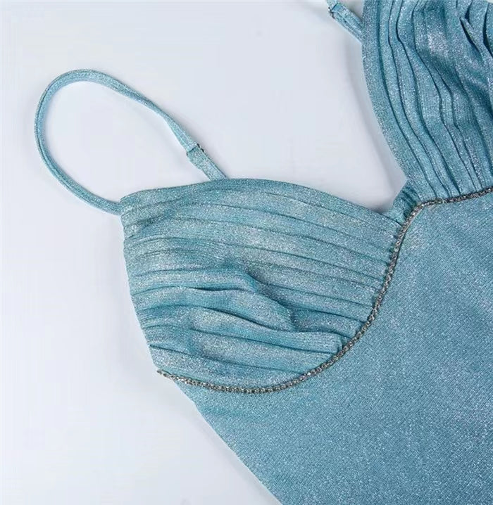 Diamond Chain Glitter Sundress