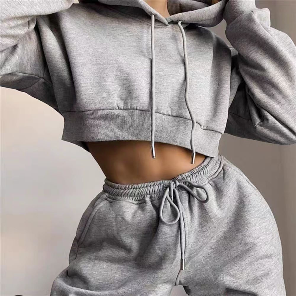 Sporty Hoodie Set