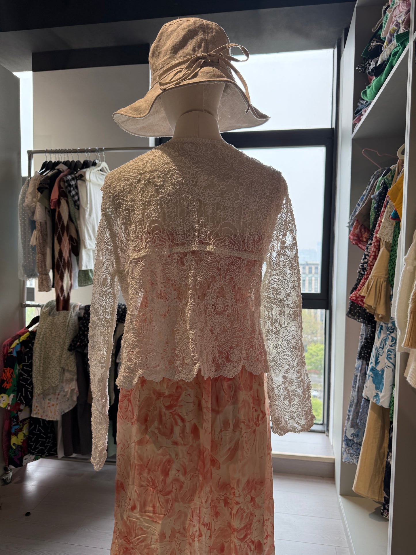 REINAREA Boho Strapless Tube Dress - Floral Print Sundress for Women, Sexy Off-Shoulder Ruffle Beach Cover Up in Pink