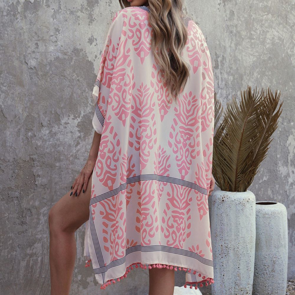 Bohemian Beach Print Overups