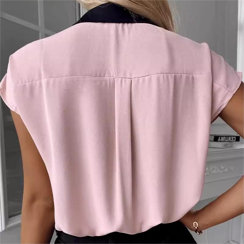 Clashing Pink Printed Casual Shirt