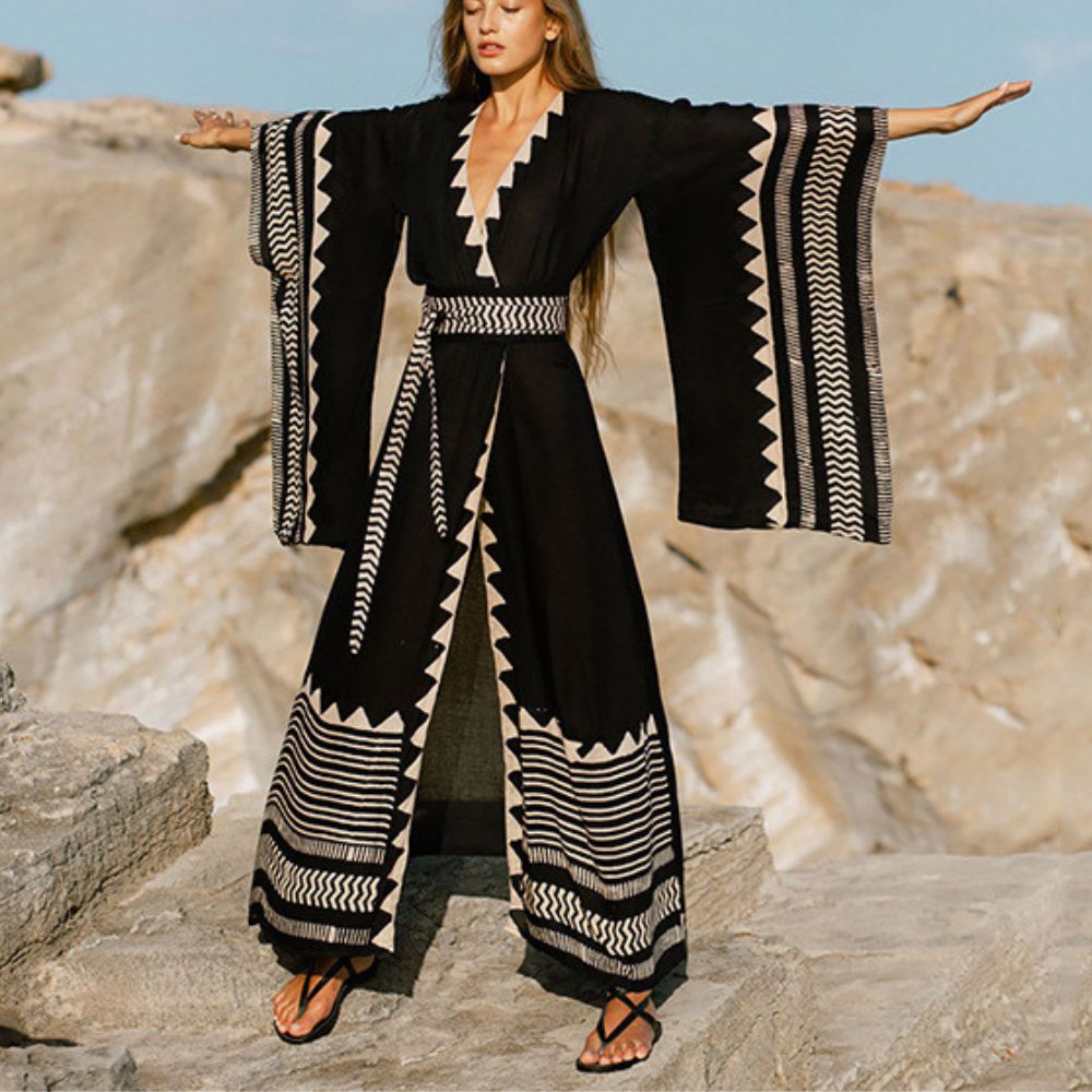 Bohemian Vintage Beach Slim Sexy Dress