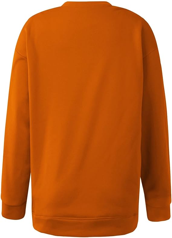 Long Sleeve Crew Neck Christmas Sweatshirt
