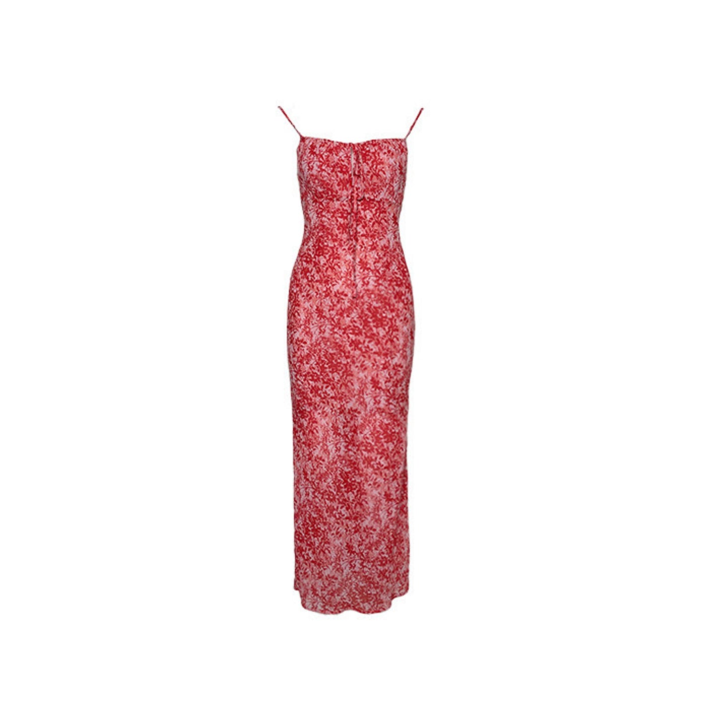 REINAREA New Spring Summer French Retro Women Floral Slip Dress