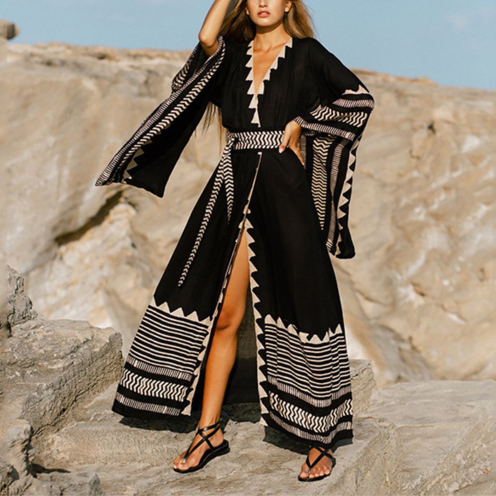 Bohemian Vintage Beach Slim Sexy Dress