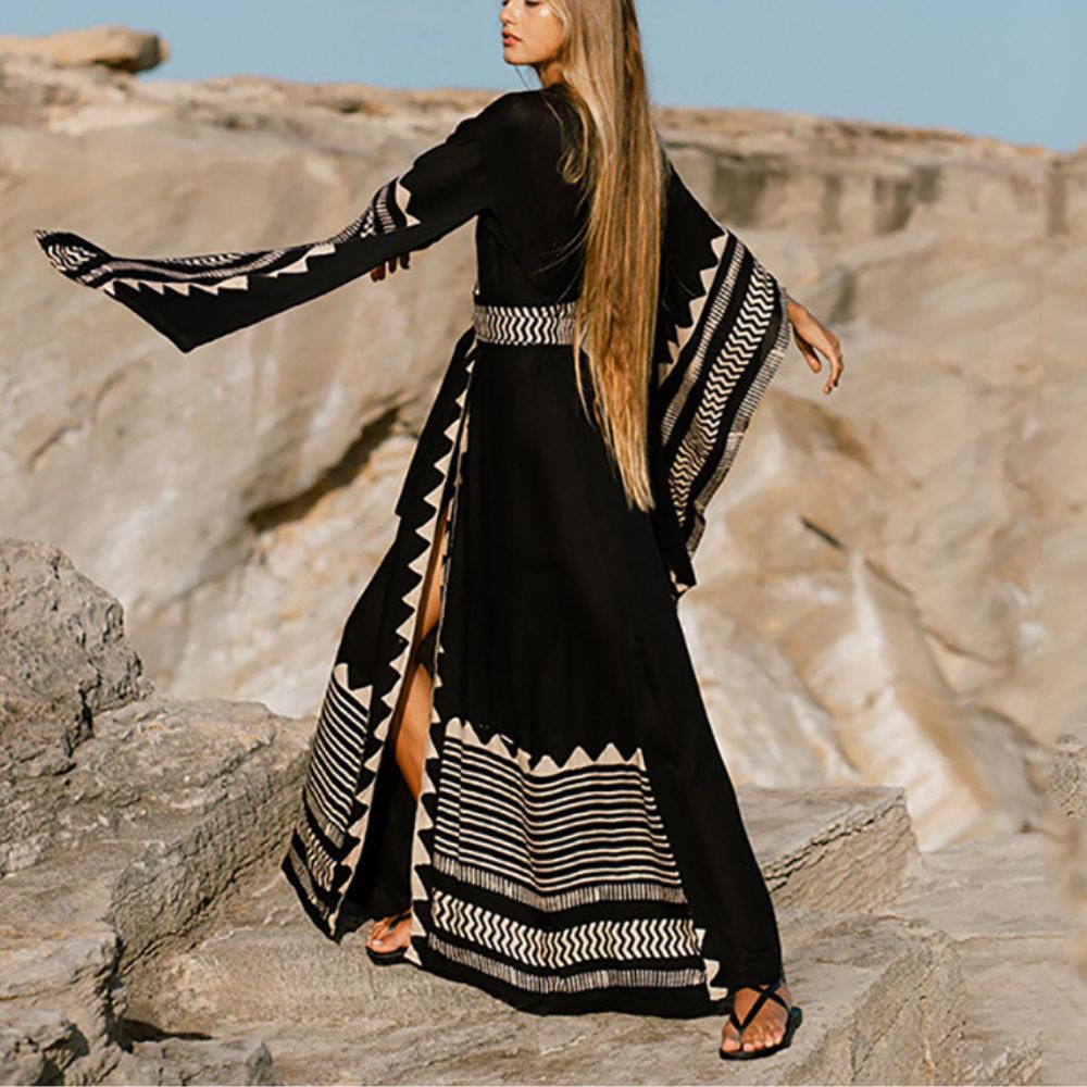 Bohemian Vintage Beach Slim Sexy Dress