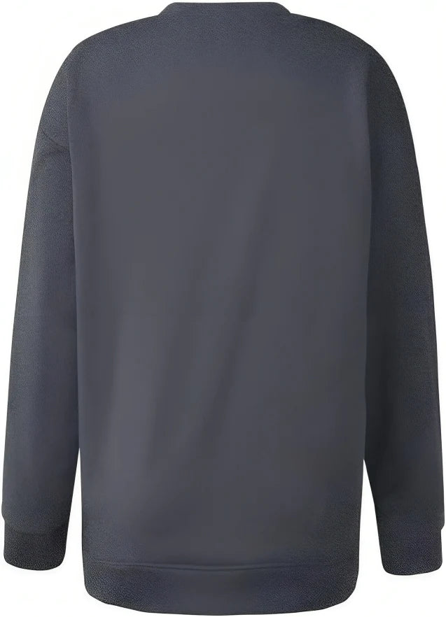 Long Sleeve Crew Neck Christmas Sweatshirt