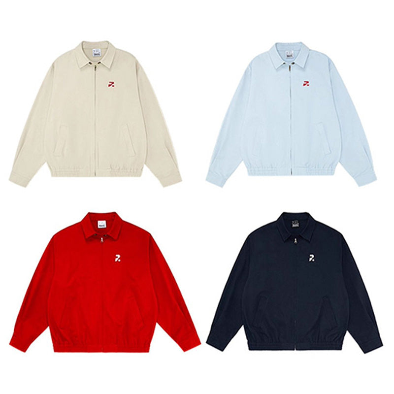 REINAREA Casual Versatile Collared Shirt Jacket Couples’ American-Style Loose Retro Zip-Up Coat【071】