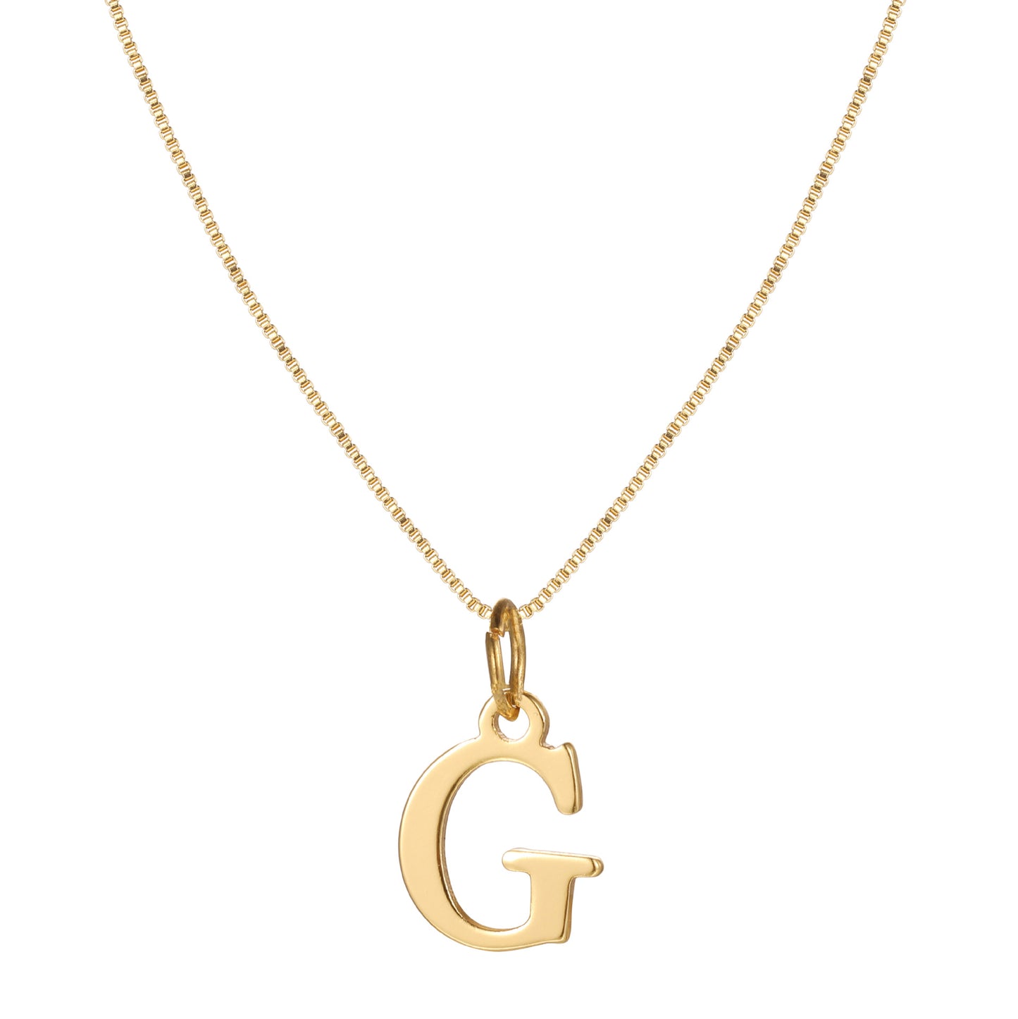 14k Gold Plated A-Z Letter Necklace Pendant for Women, Cute Personalized Jewelry, Non-Fading & Hypoallergenic, Perfect for Teens & Young Girls