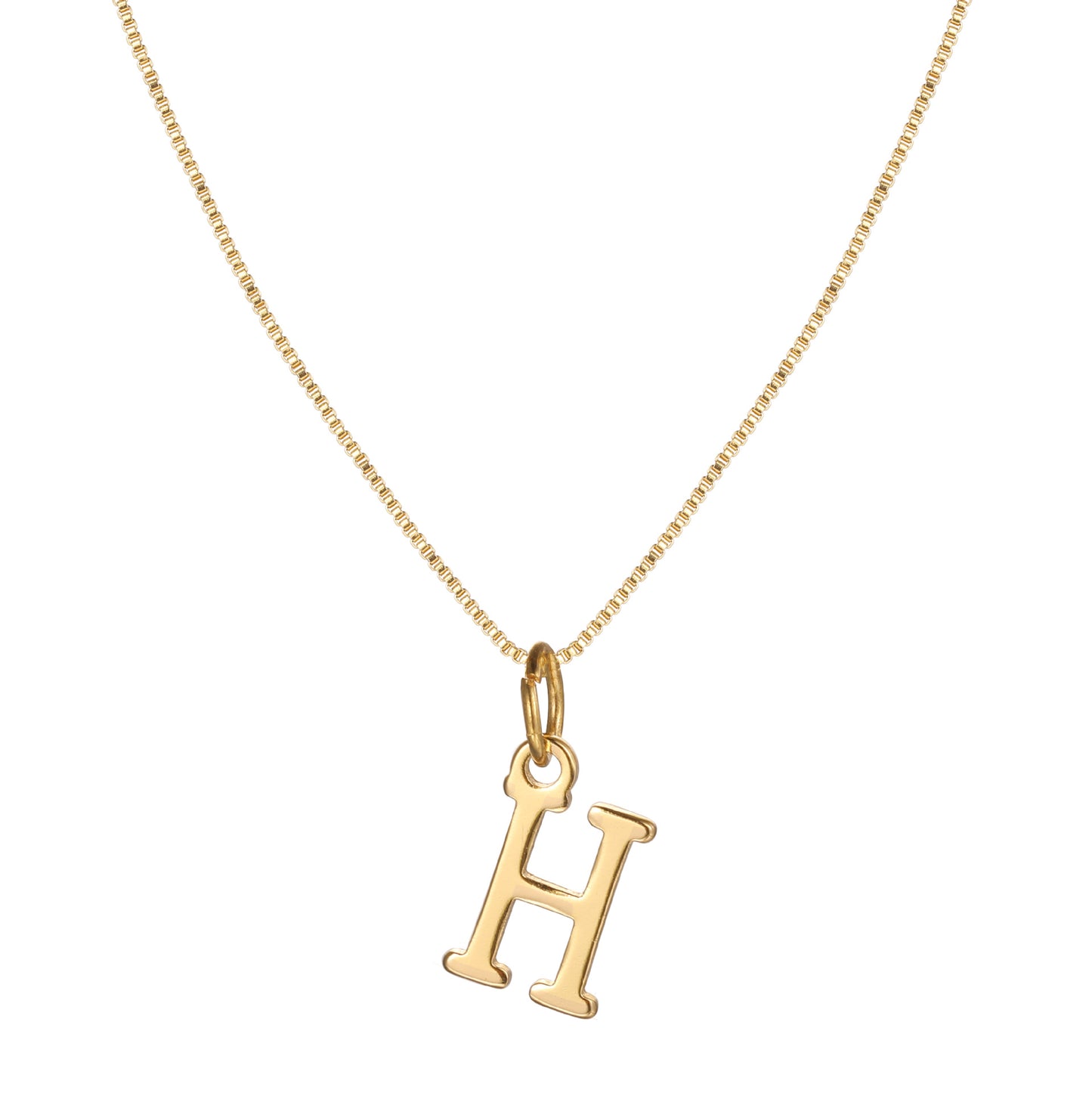 14k Gold Plated A-Z Letter Necklace Pendant for Women, Cute Personalized Jewelry, Non-Fading & Hypoallergenic, Perfect for Teens & Young Girls