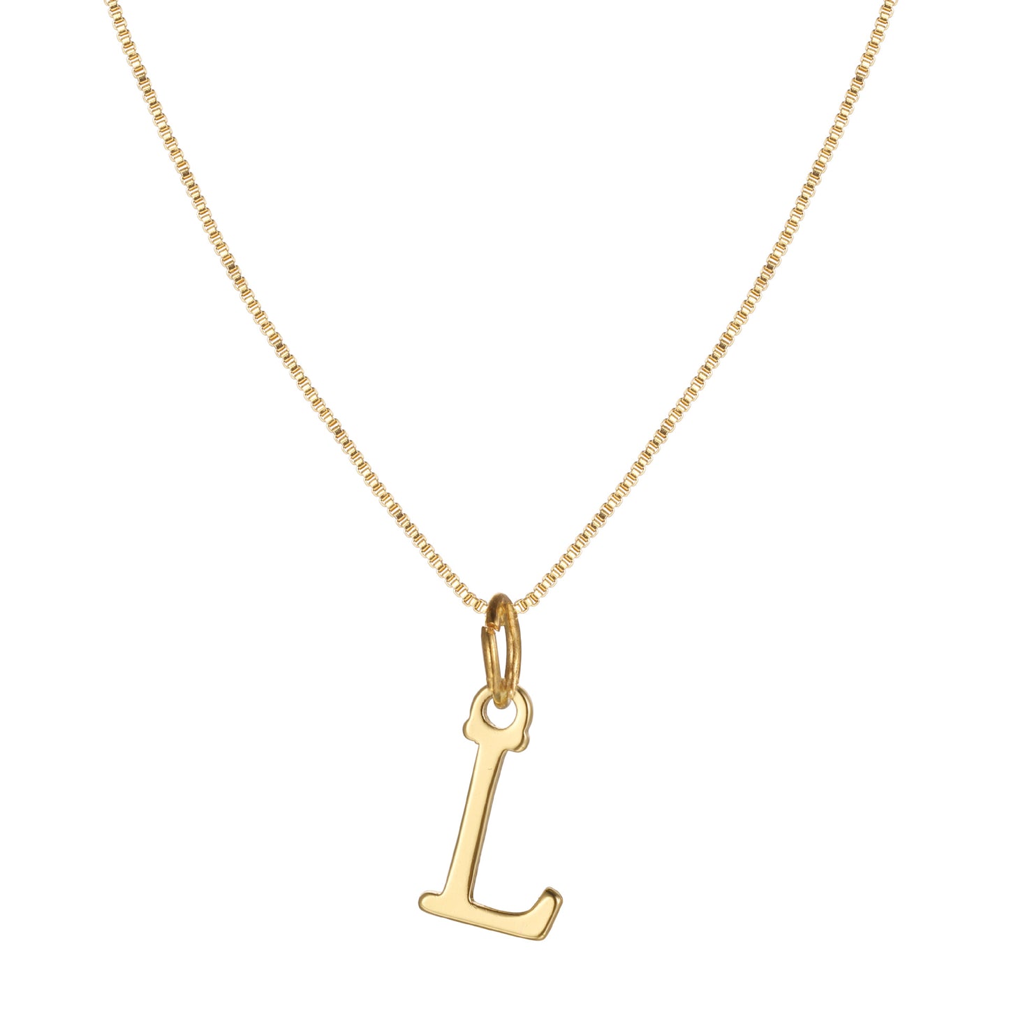 14k Gold Plated A-Z Letter Necklace Pendant for Women, Cute Personalized Jewelry, Non-Fading & Hypoallergenic, Perfect for Teens & Young Girls
