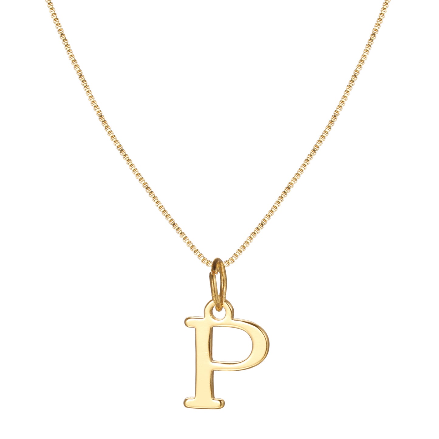 14k Gold Plated A-Z Letter Necklace Pendant for Women, Cute Personalized Jewelry, Non-Fading & Hypoallergenic, Perfect for Teens & Young Girls