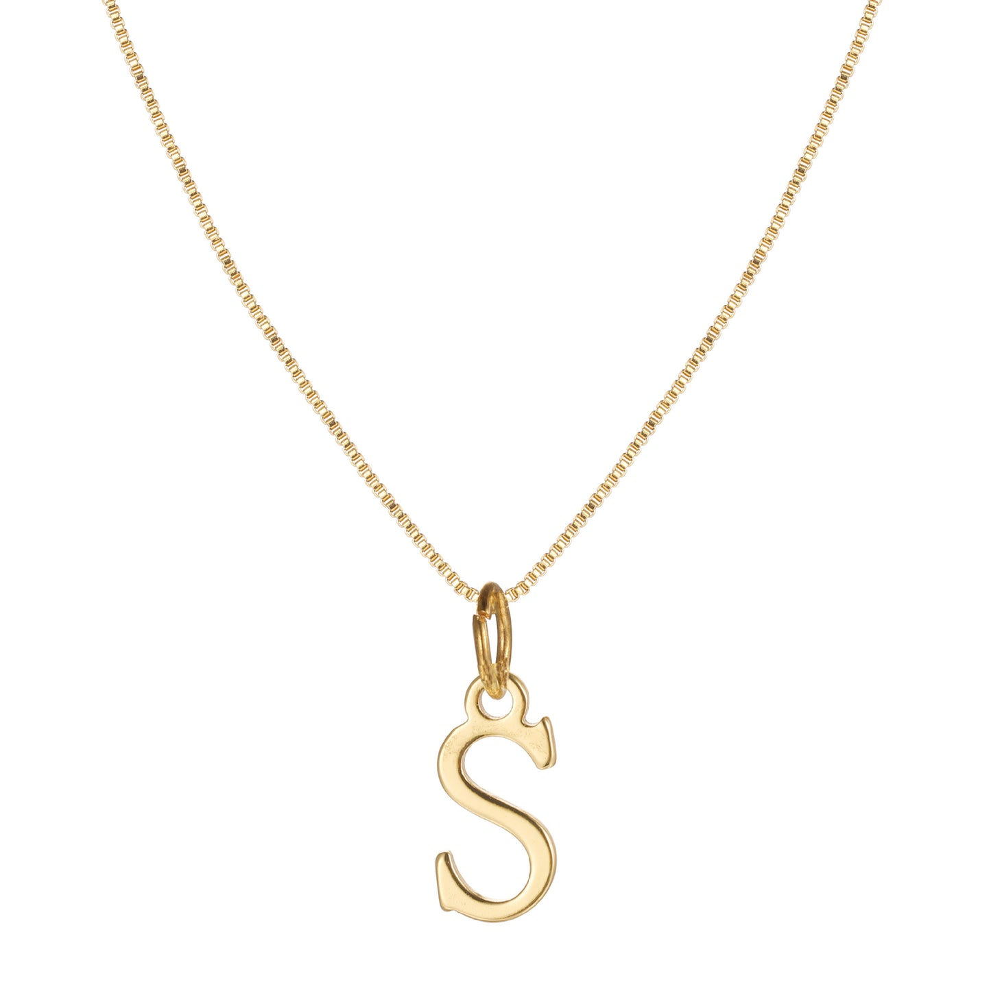 14k Gold Plated A-Z Letter Necklace Pendant for Women, Cute Personalized Jewelry, Non-Fading & Hypoallergenic, Perfect for Teens & Young Girls