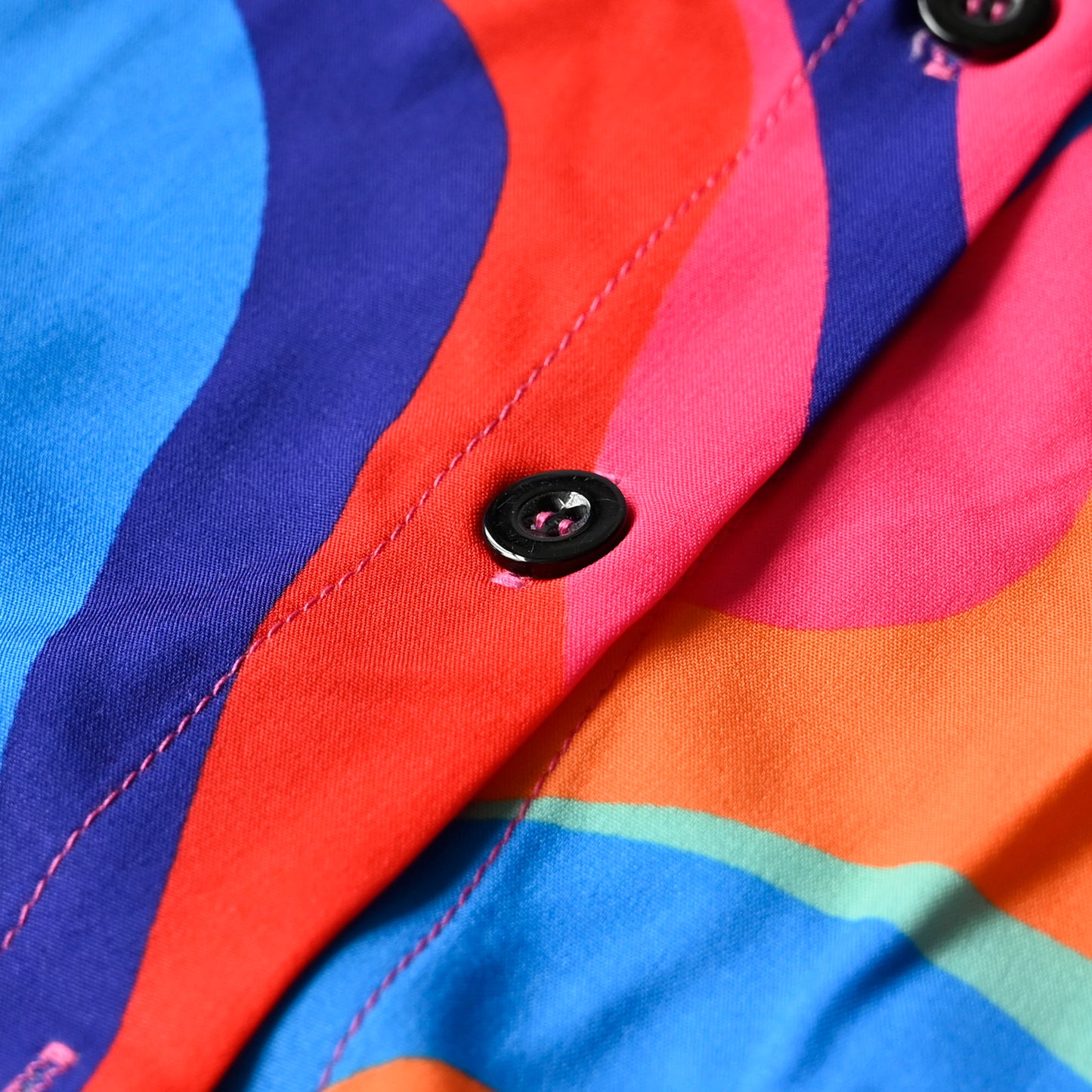 Color Splash Mini Dress and Blouse Two Piece Mini Dress