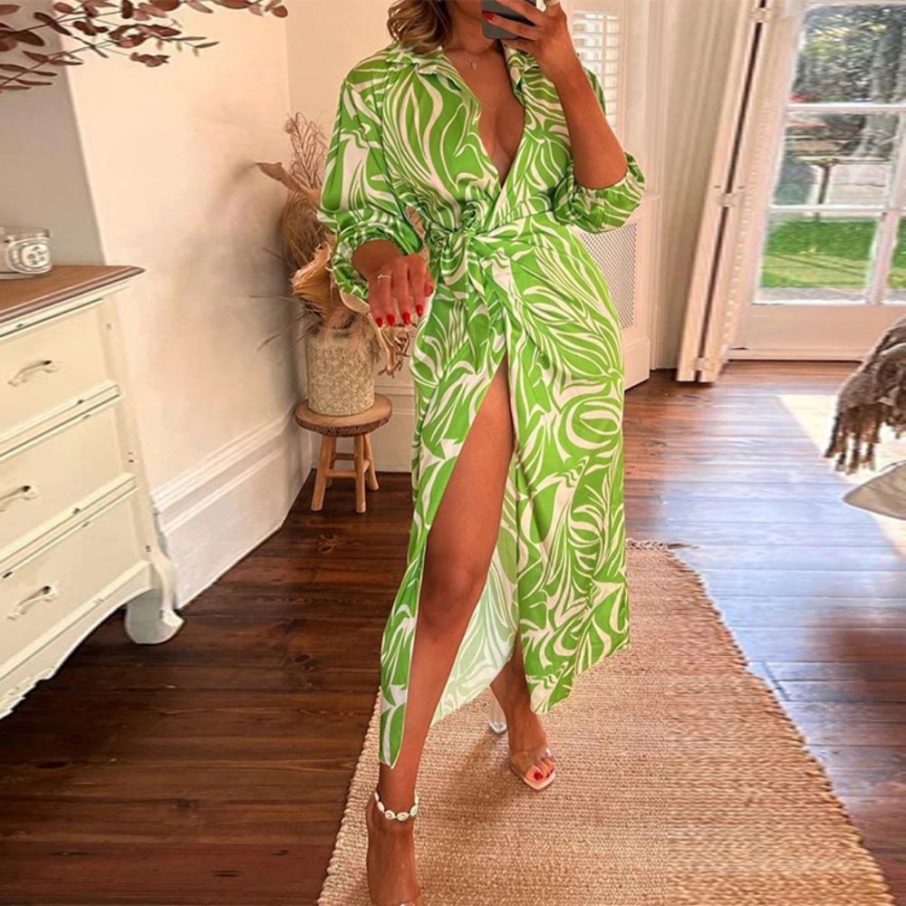Summer Fashion Print Sexy Dress