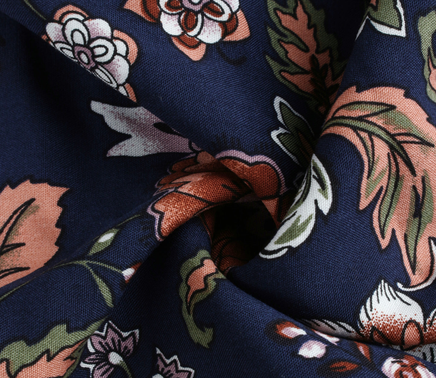 Floral Print Tie Neck Puff Sleeve Ruffle Hem Smock Dress