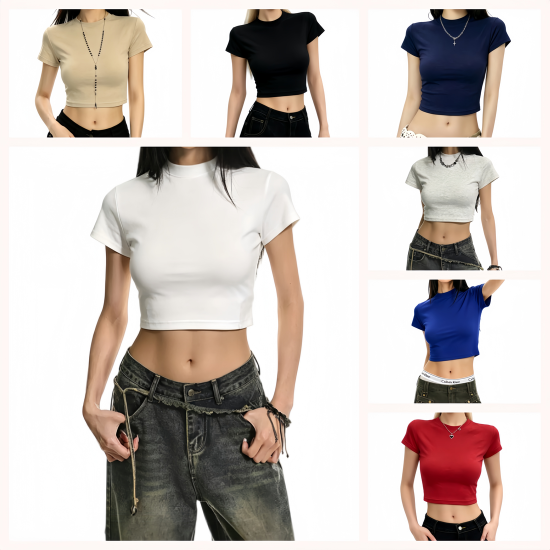 Must-Have Mock Neck Crop Top for Jazz Dancers & Daily Hot Girl Style