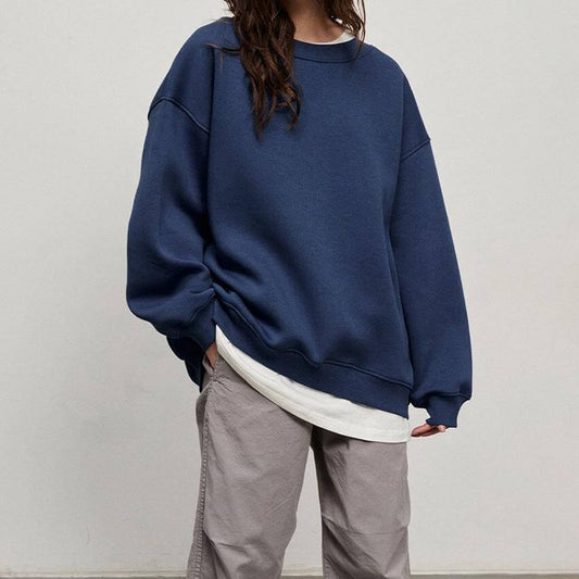 Autumn and Winter Versatile Loose Shaker Sweater