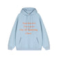 REINAREA Unisex American Retro Letter-Print Hooded Sweatshirt  Loose Casual Pullover Top【018】