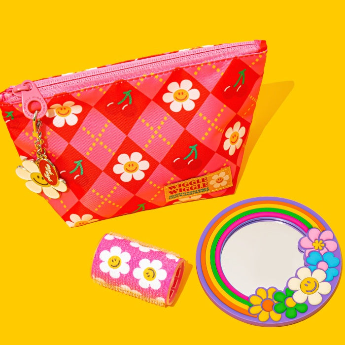 REINAREA Multi-Purpose Storage Bags Set Cosmetics Clutch, Eyeglasses Pouch & Drawstring Sack【072】