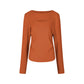 REINAREA Women’s Layering Top - Fall Winter Long Sleeve T-Shirt, Oversized Plus Size Top【108】