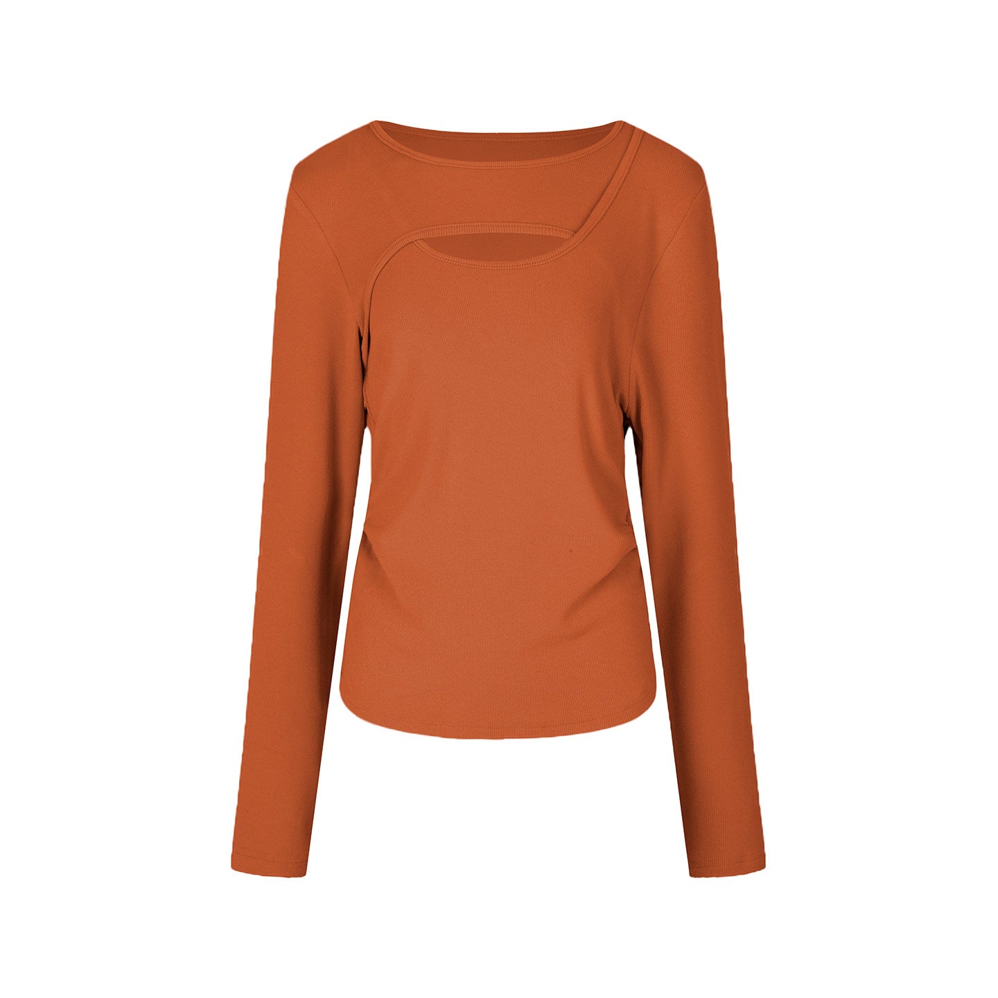REINAREA Women’s Layering Top - Fall Winter Long Sleeve T-Shirt, Oversized Plus Size Top【108】