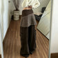 REINAREA | Maillard Cargo Jeans With Butt Cover Panel | Women Baggy Wide Leg Pants | 2026 Spring Coffee Straight Trousers