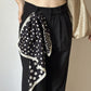 REINAREA Women’s Silk-Cotton Small Square Scarf Stylish & Elegant Decorative Headwrap, Hair Scarf & Neck Scarf【056】