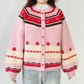 Charming Strawberry Knit Cardigan - Sweet and Cozy Winter Wear 🍓💕