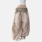 REINAREA New Spring Summer Women's Y2K Paratrooper Pants  Street Dance Wide-Leg Trousers
