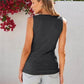 Women Summer Casual Ribbed Sleeveless Basic Cami Top