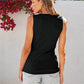 Women Summer Casual Ribbed Sleeveless Basic Cami Top