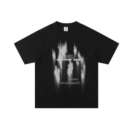 REINAREA Unisex Cotton Short-Sleeve T-Shirt Couple’s Half-Sleeve Top