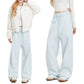 REINAREA Women’s Trendy Sweatpants - Loose Straight-Leg American-Style Sports Pants