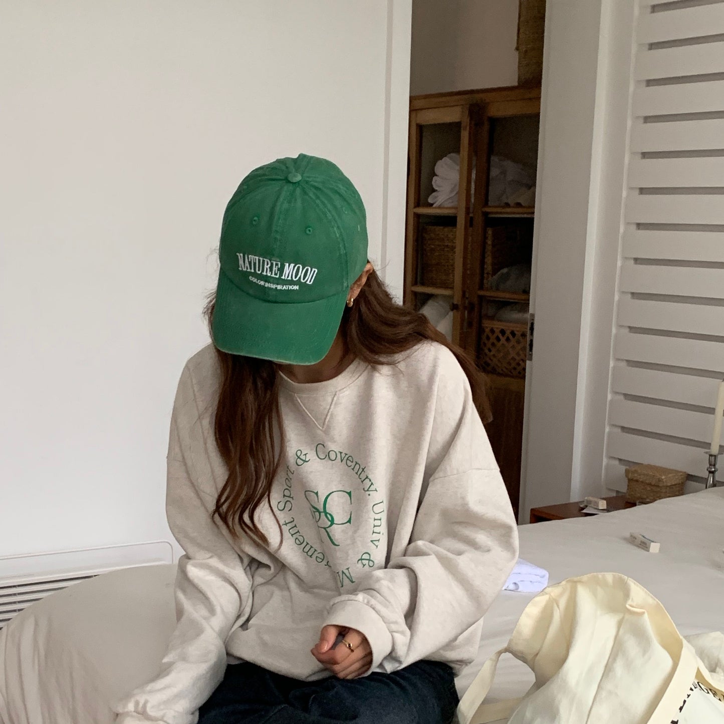 REINAREA St. Patrick's Day Green Vintage Baseball Cap Outdoor Daily Hat【097】