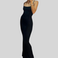 REINAREA New Spring Summer Slip Dress Women Hip Wrap Maxi Long Dress