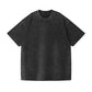 REINAREA Washed & Vintage Heavyweight 230g Cotton T-Shirt Loose Oversized Garment Washed Tee【096】