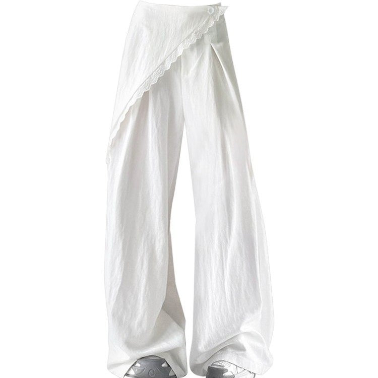 REINAREA New Spring Summer Women's Relaxed Loose Wide Leg Pants